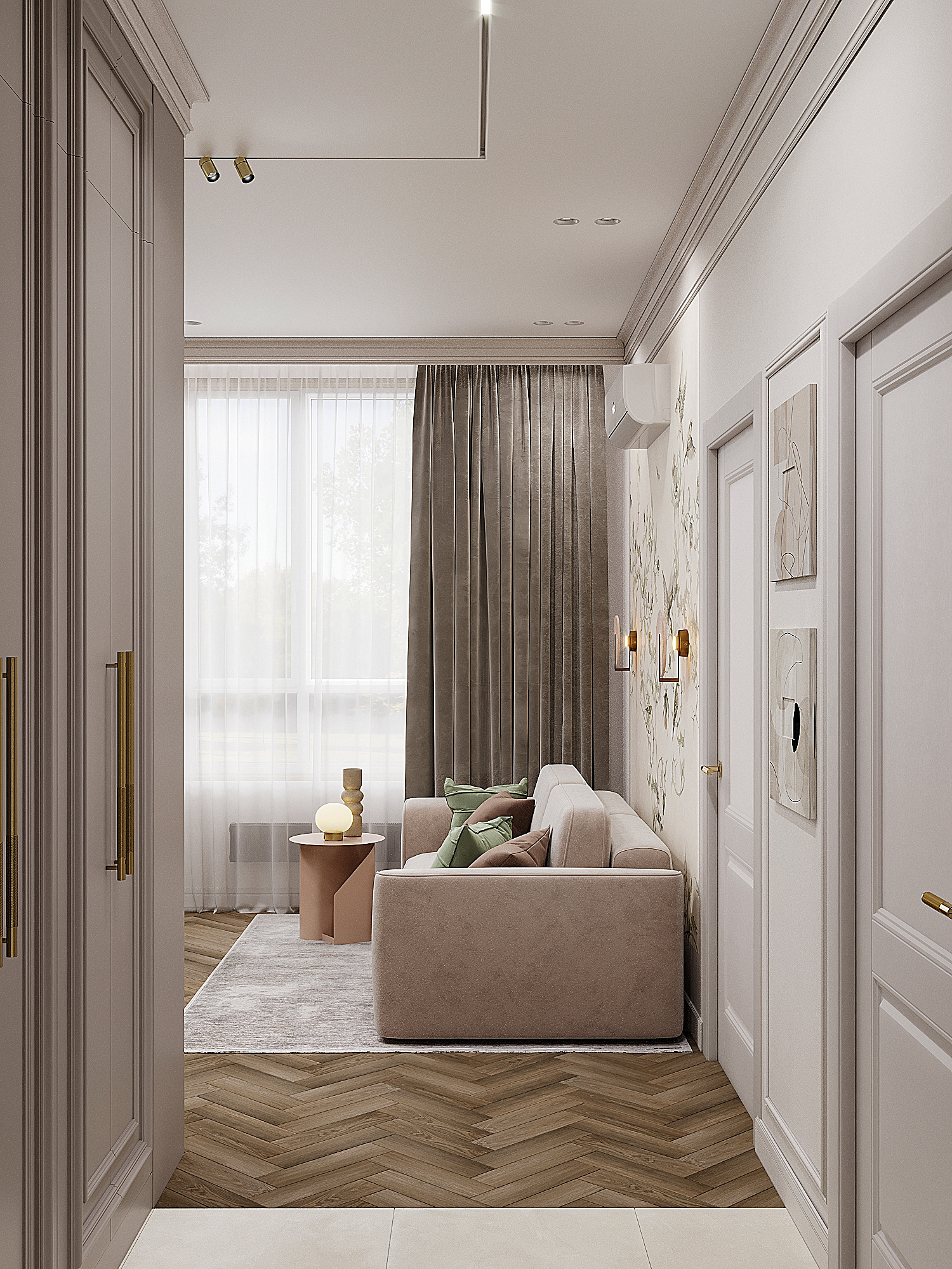 GENTLE LUXURY室内设计丨俄罗斯秋明丨Morion（设计师Valeriia Voronchikhina）-18