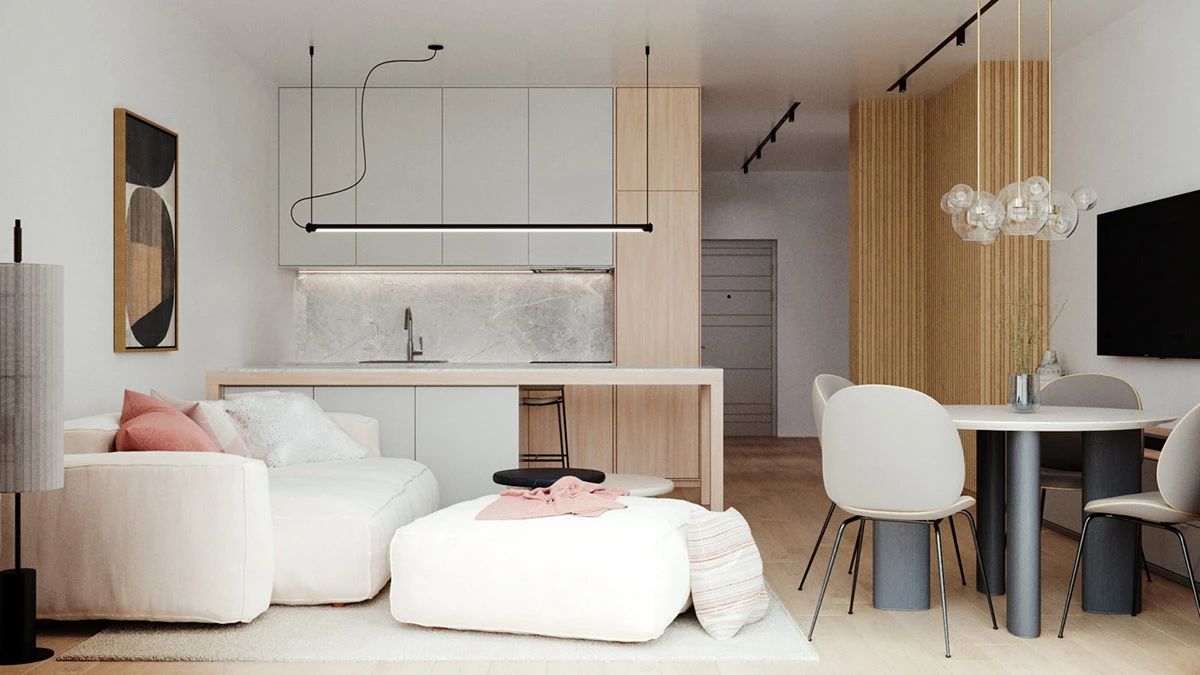 色彩碰撞的个性住宅设计-23