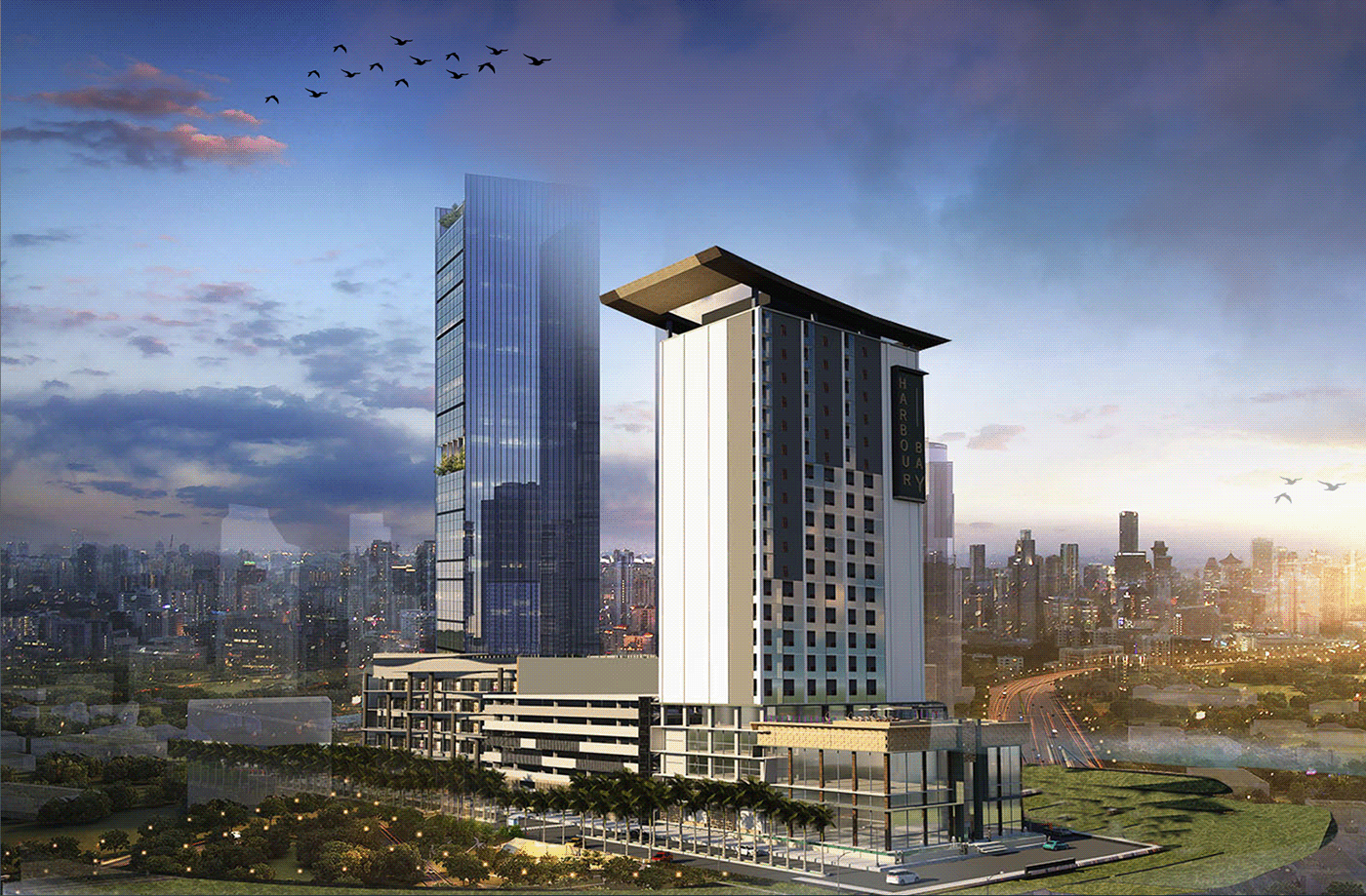 巴淡岛海港综合楼丨Wunderschon Architecture Company-0