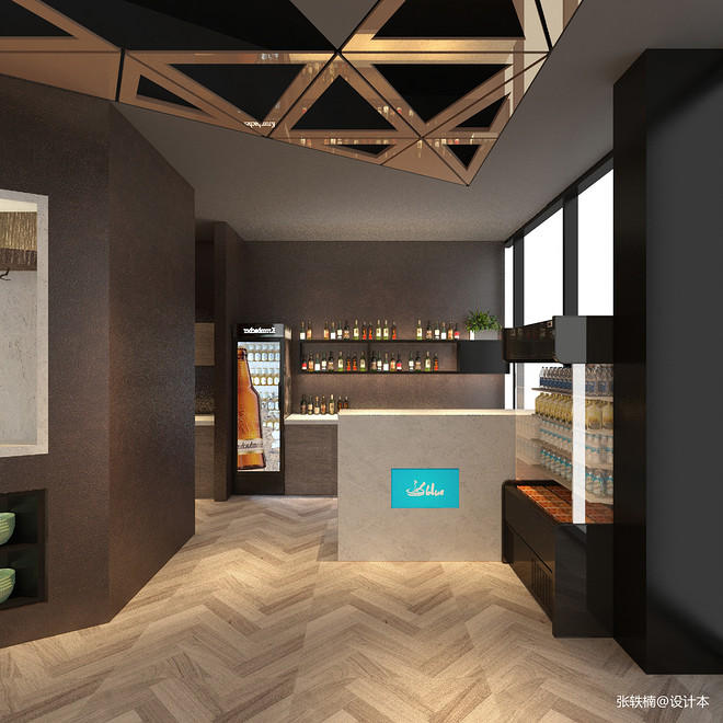 美国120㎡时尚小面馆（美国休斯敦Asia Blue面馆）-11