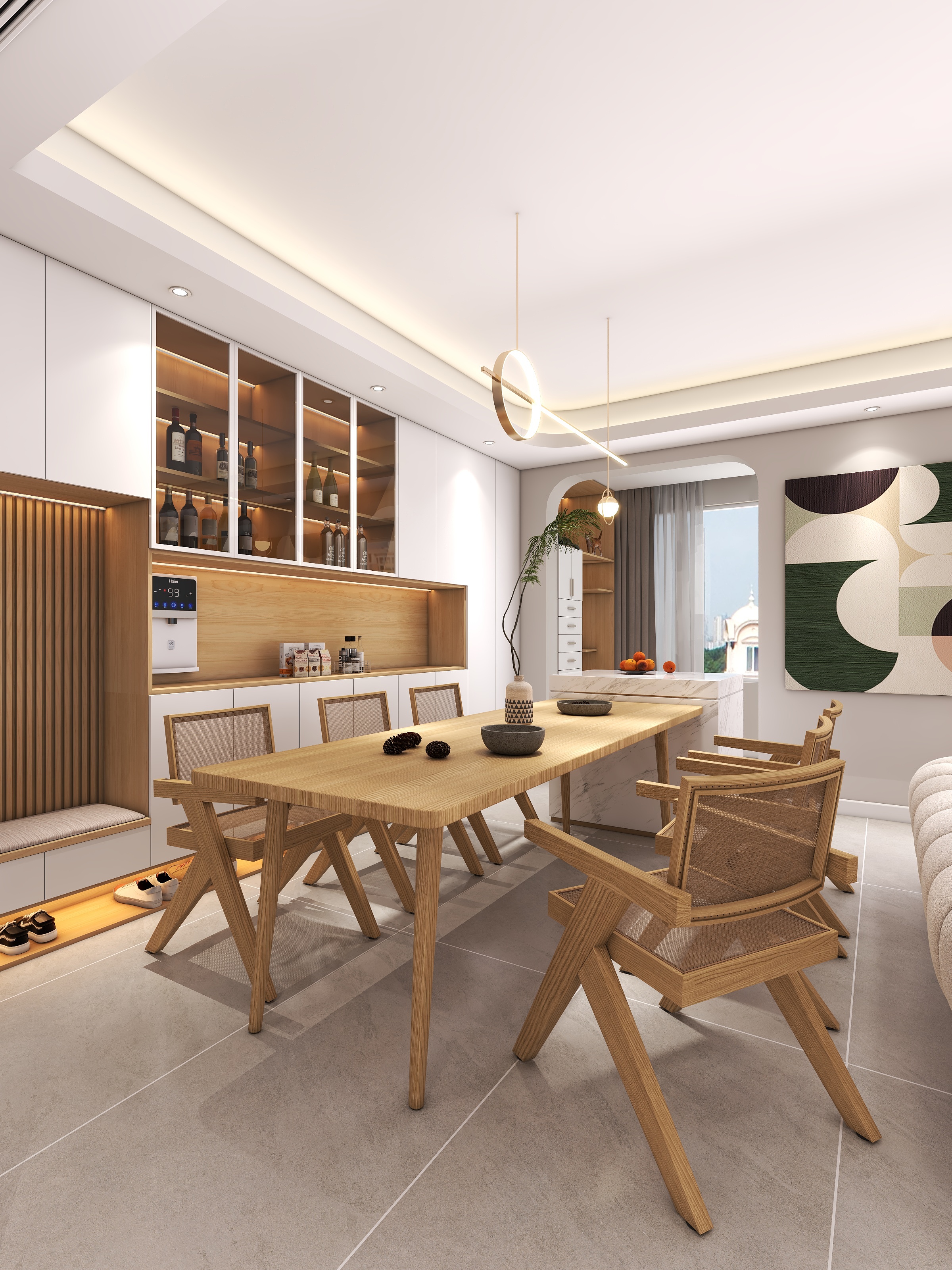 四川成都听湖九园（142平现代简约四居室）-22