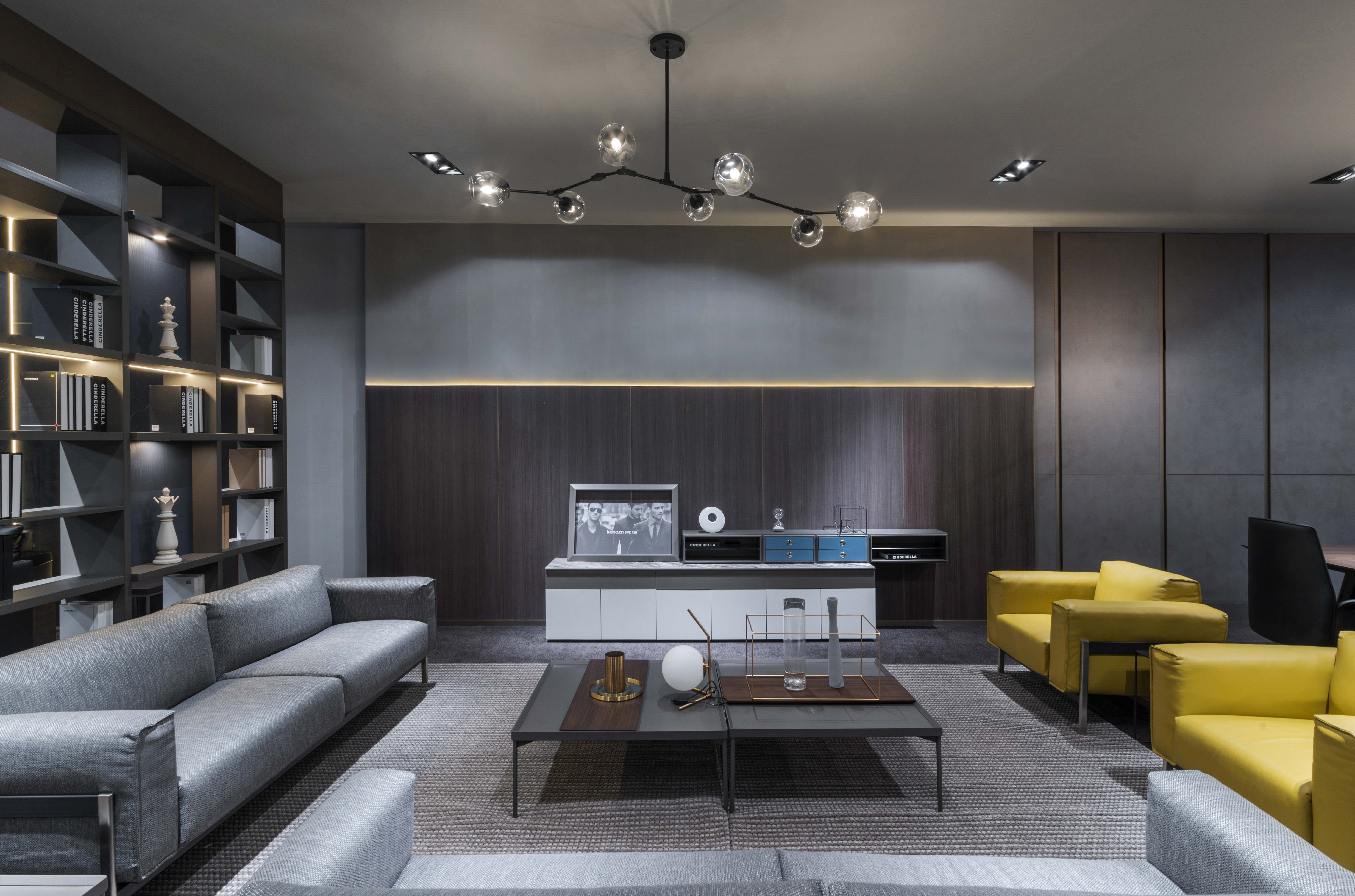 黑色厂房里的红盒子·科尔卡诺杭州办公展厅丨中国杭州丨因未设计-16