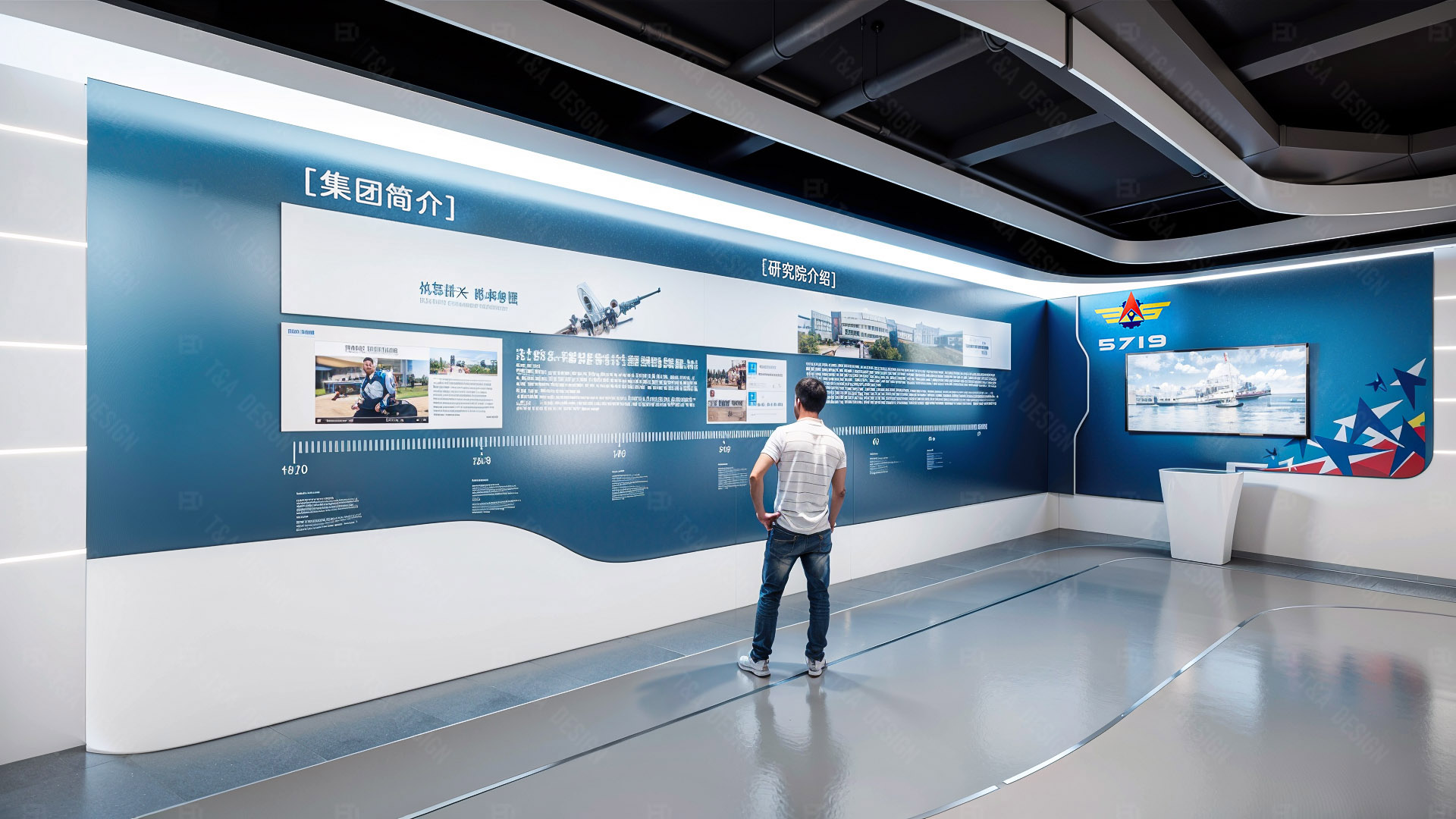 航天企业展厅-4