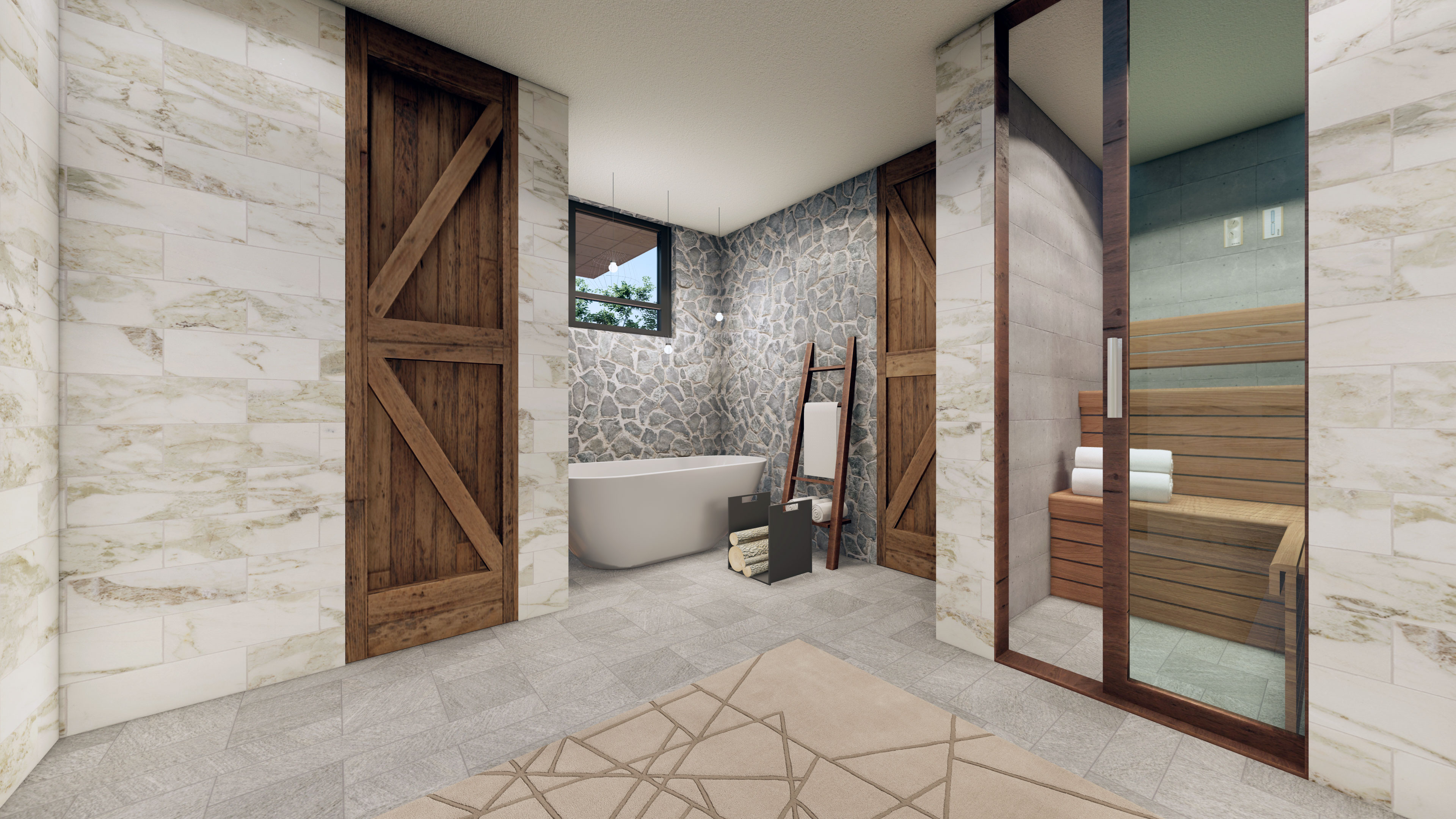 Hampton Style American Interior-12