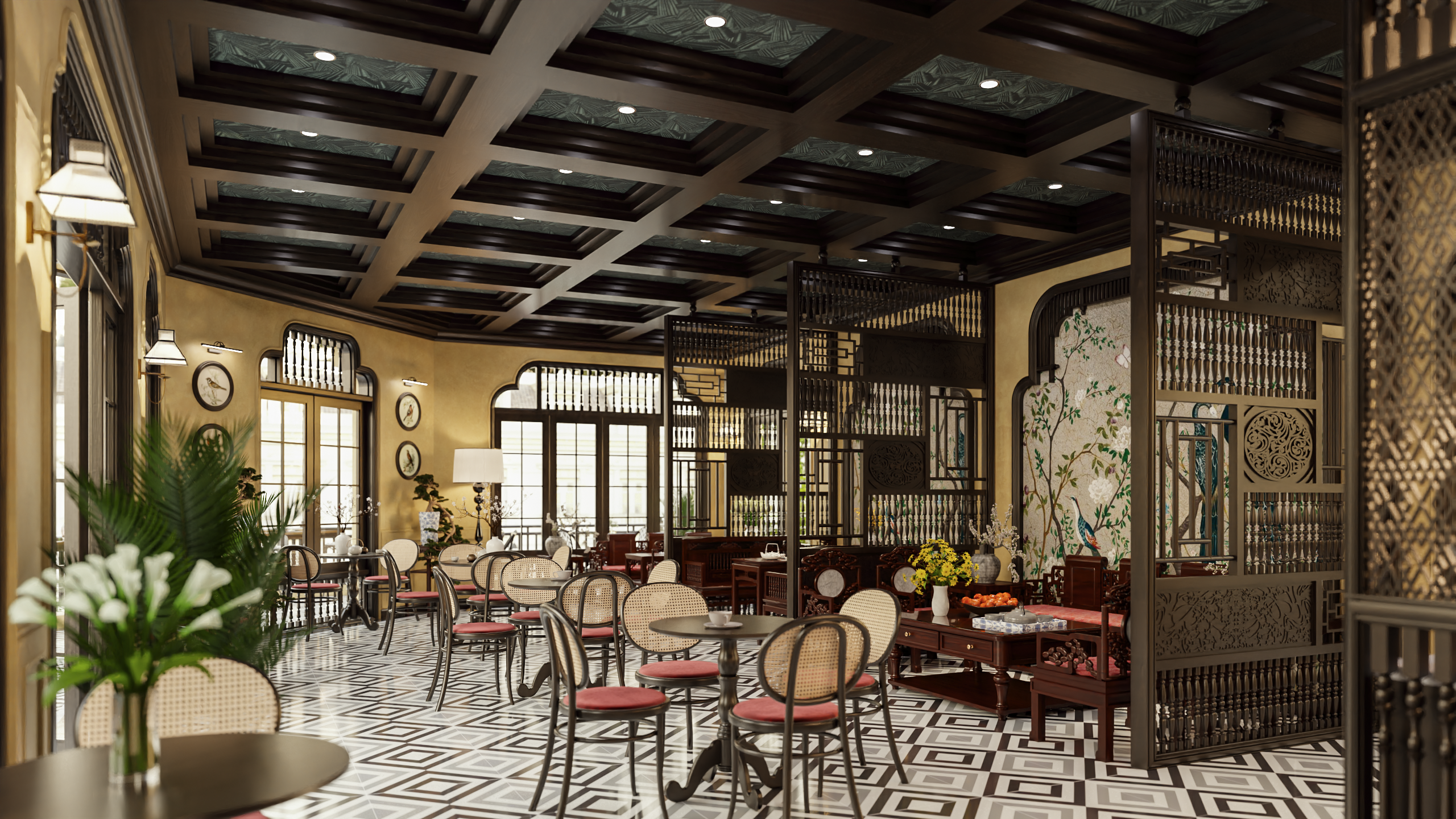 Indochine coffee Interior-3