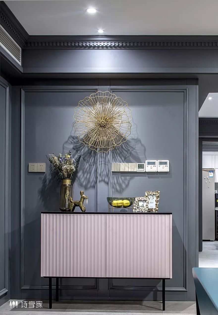 万科金域蓝湾 240㎡现代摩登家居,儿童元素与高级灰的惊艳碰撞-0