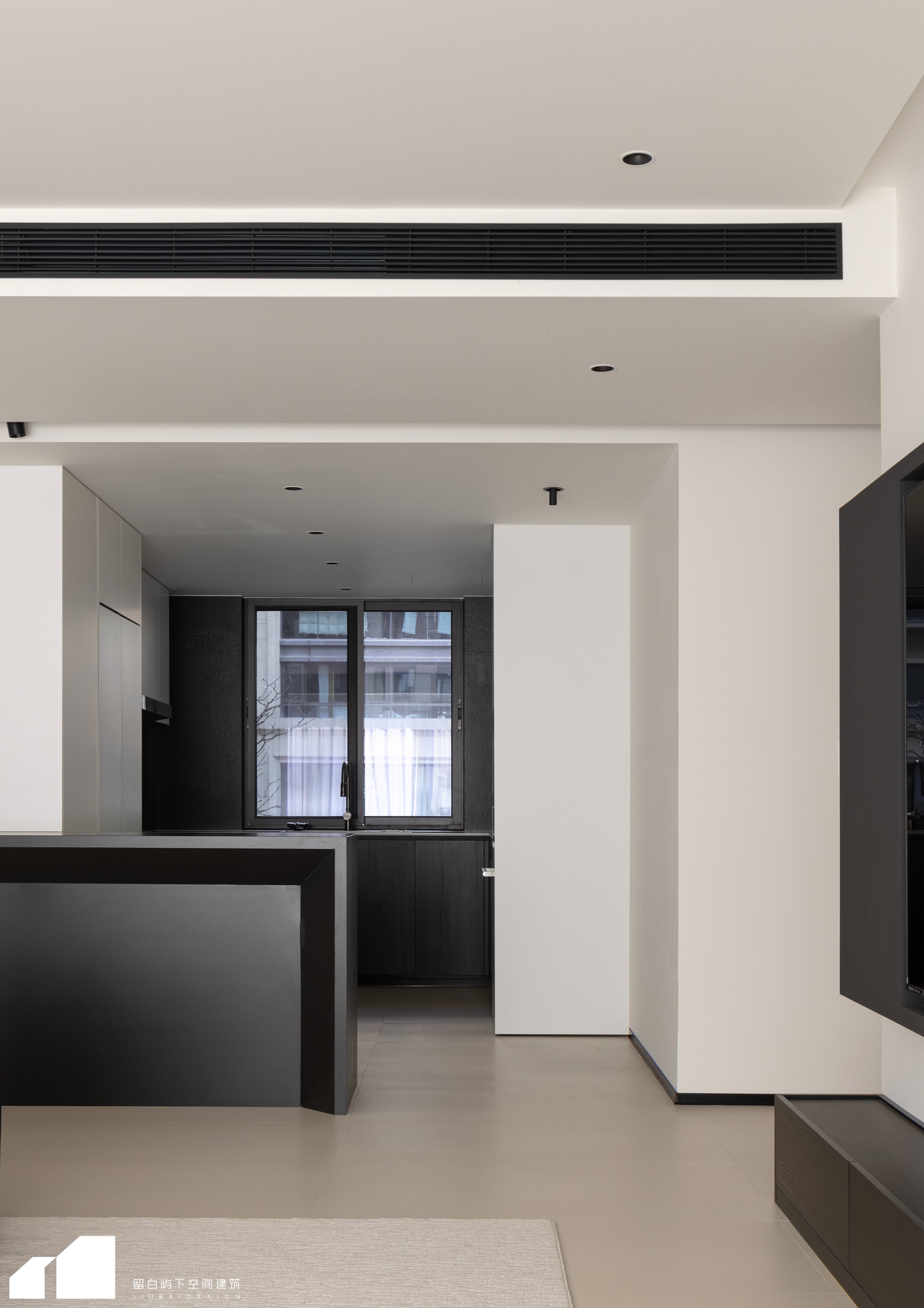 山而，干净纯粹的极简之家，流动的空间艺术丨留白屿下空间建筑-14