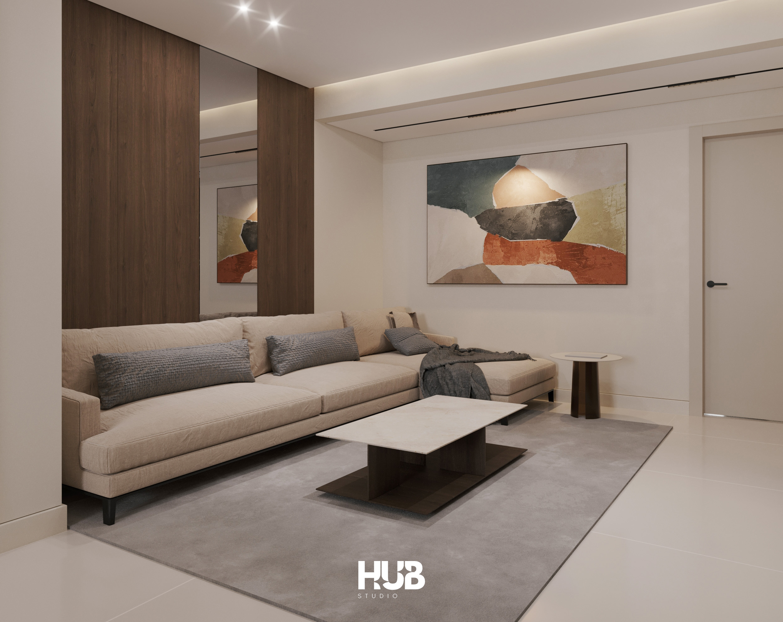 MODERN MINIMALISM APARTMENT（现代简约公寓）丨埃及丨STUDIO HUB-12