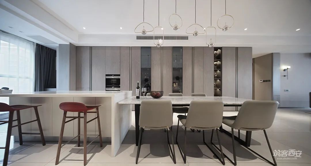 “哑”致拾光 · 现代简约大平层私宅设计丨中国西安丨陈辉设计-0