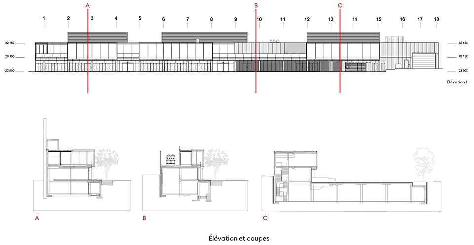 蒙特利尔Esplanade Tranquille商业空间丨加拿大蒙特利尔丨Les architectes FABG-65