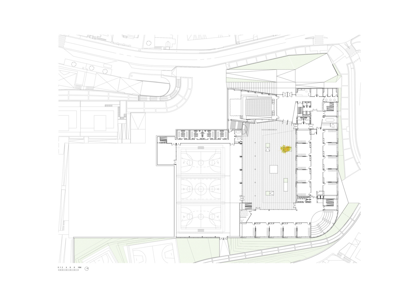 西班牙圣塞巴斯蒂安 Aldapeta María Ikastetxea 学校 | 现代教育建筑的典范-80