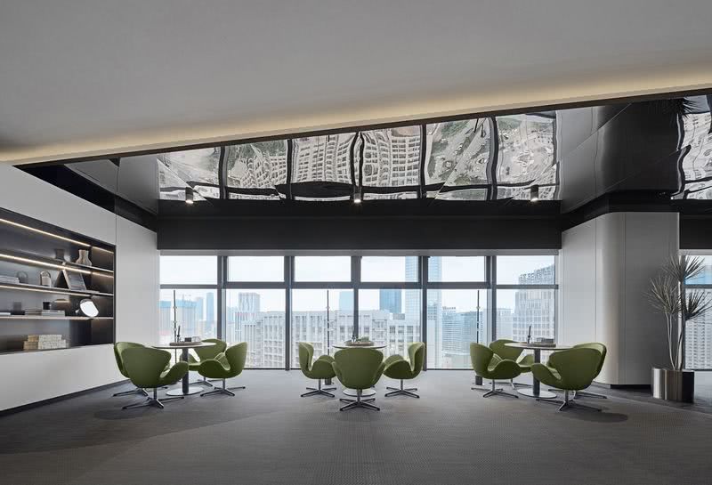 沈阳旭辉中心办公展示层丨中国沈阳丨于强室内建筑师事务所-12