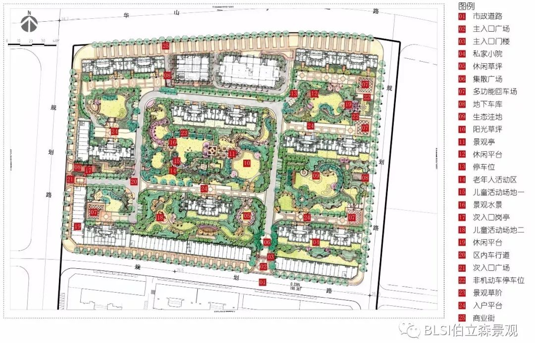 济南中海御山首府 | 法式新艺术风格公园式住宅景观设计-29