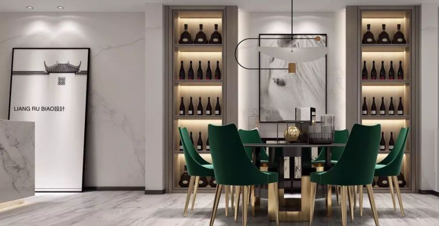 广州敏捷广场别墅,德馨装饰打造雅奢空间-19