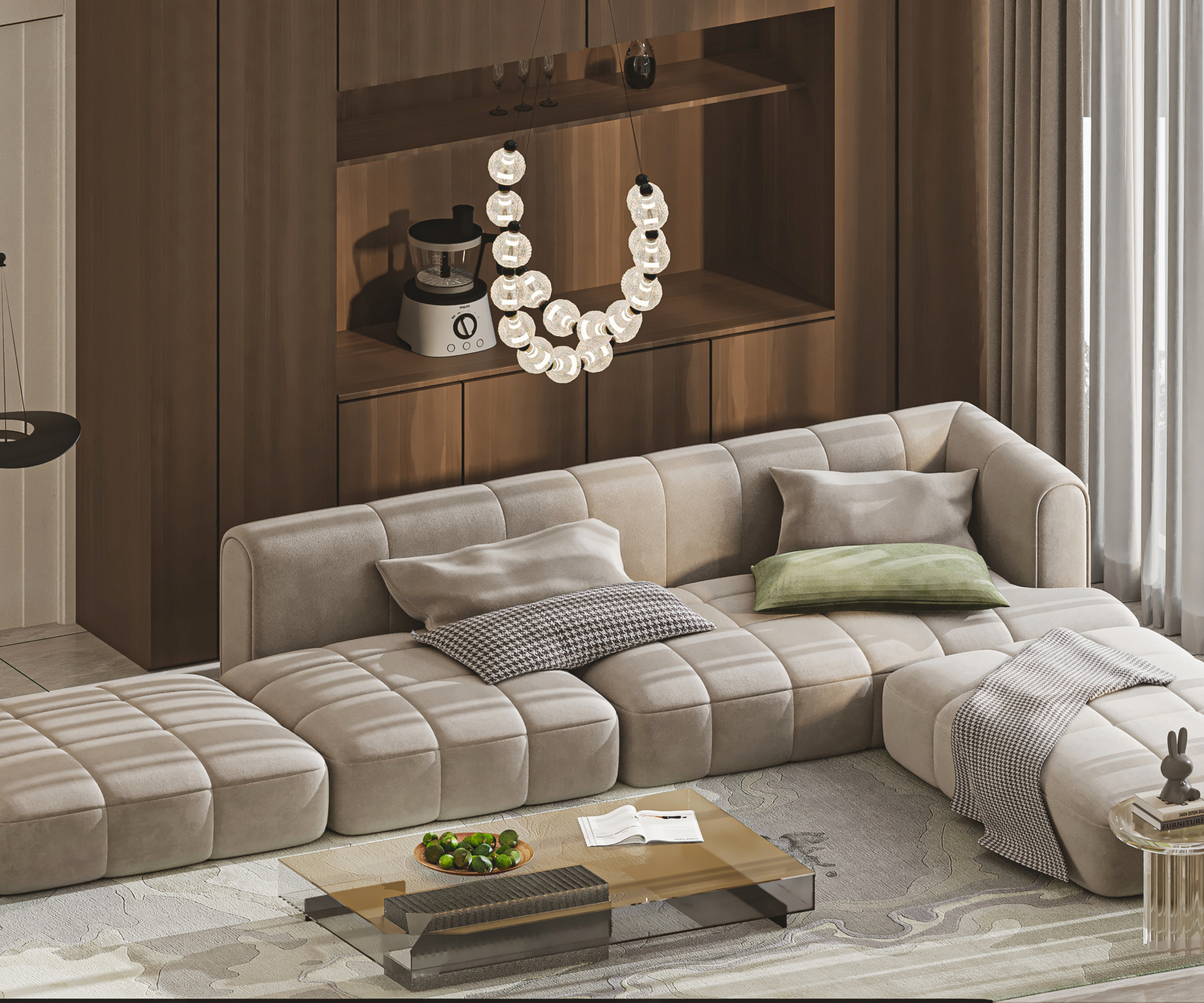 MODERN RECEPTION AND DINNING-11