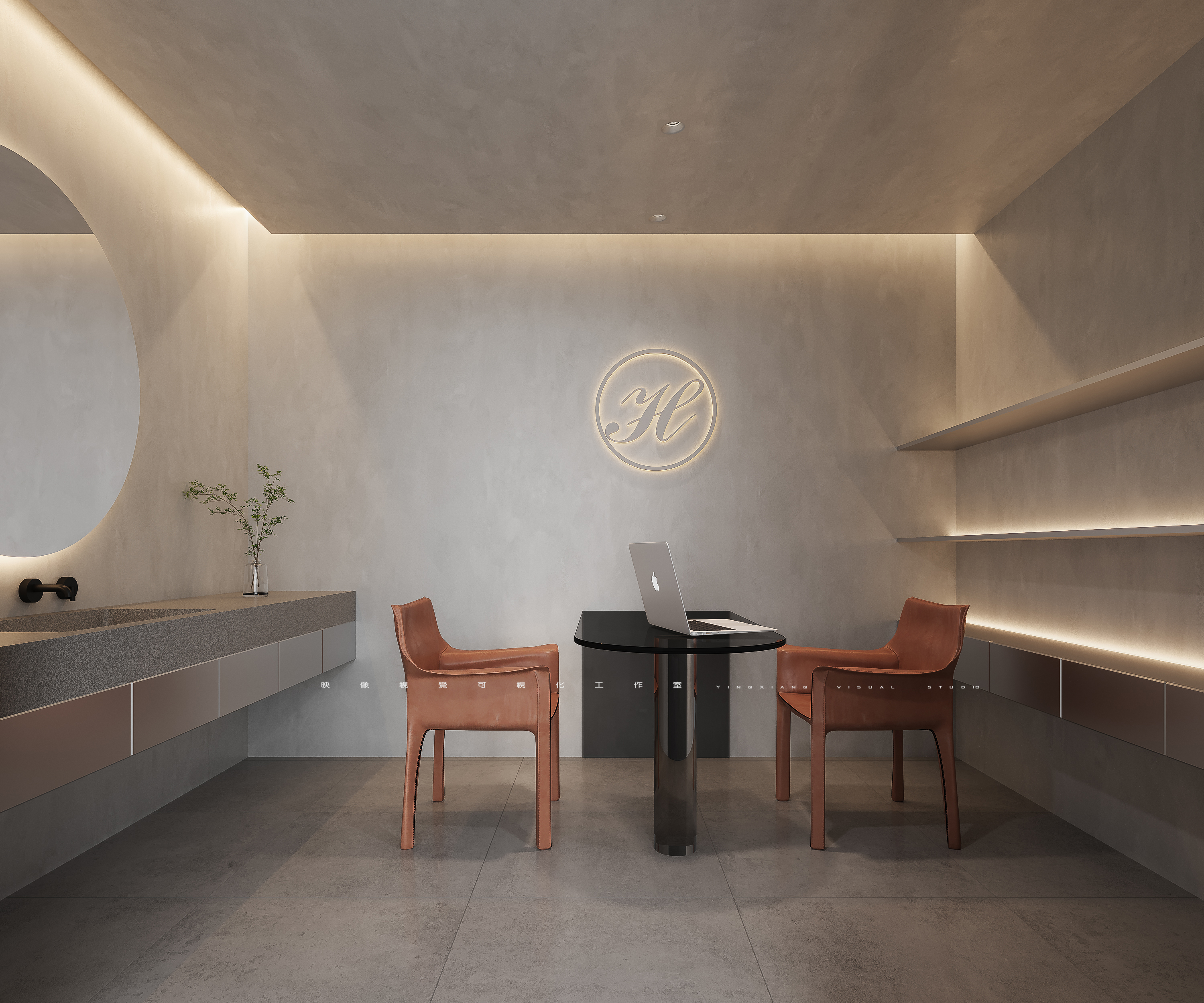现代侘寂美容 SPA丨映像视觉可视化工作室-7