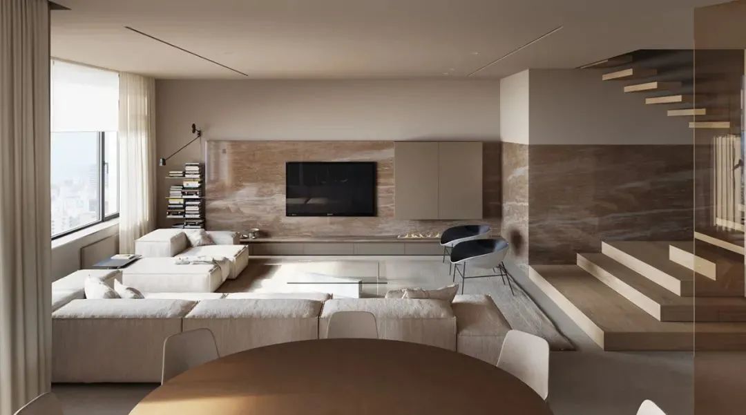 乌克兰基辅设计风尚 | 简约温暖，精英感十足-168