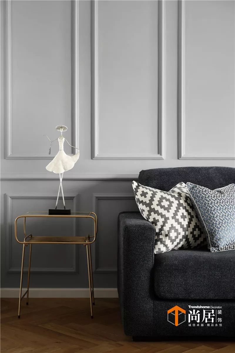 中电颐和府邸现代轻奢装修案例丨唐馨-25