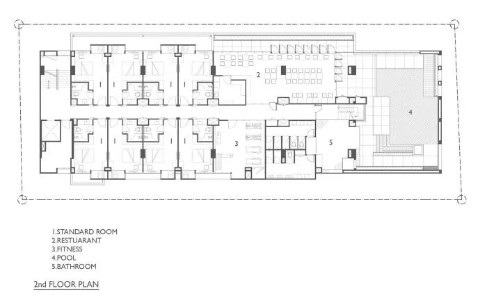 泰国 TwoThree 酒店室内日光床设计丨泰国曼谷丨Design in Motion-76