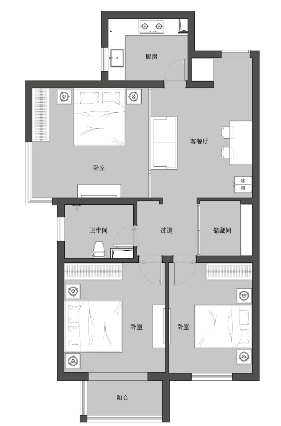 老房新生 · 小家改造攻略丨里白空间设计-73