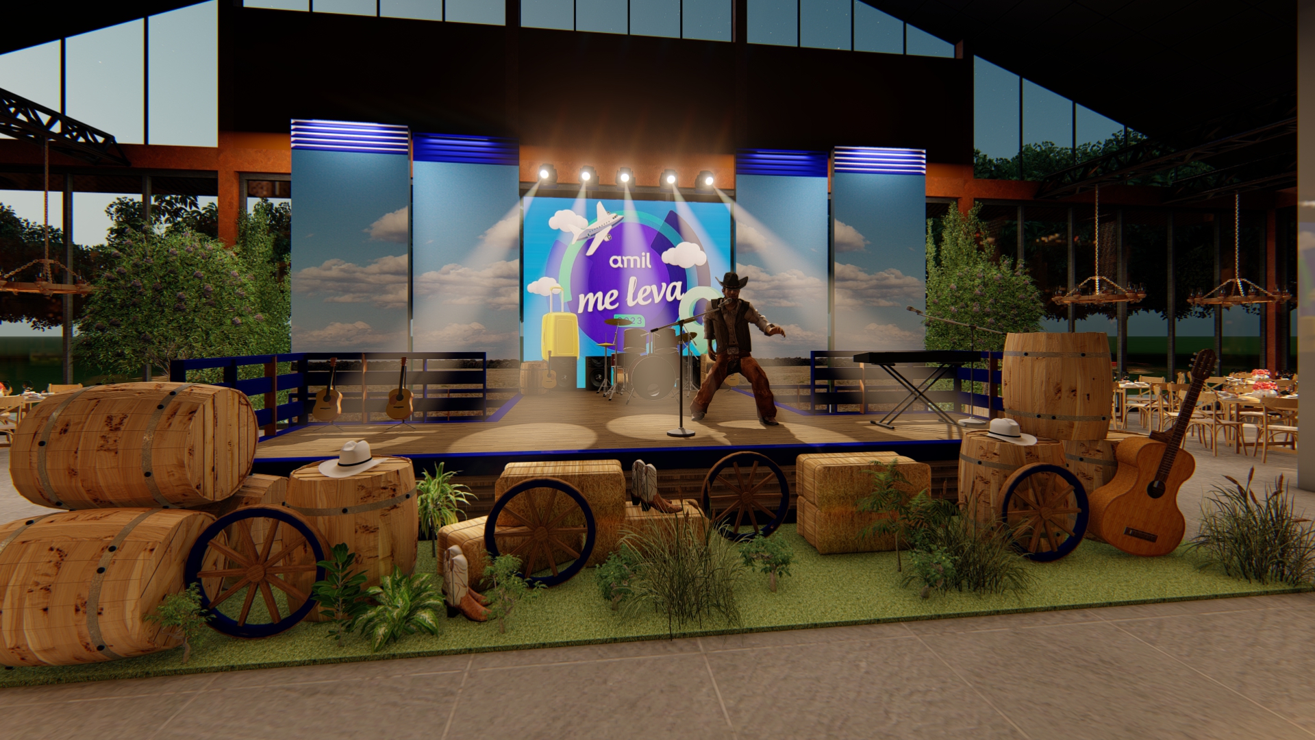 Festa Sertaneja AMIL - Grupo HEL-3