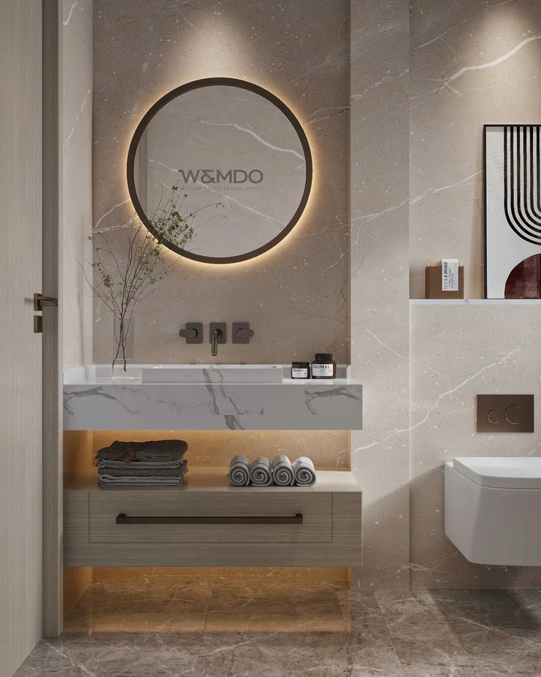 现代意式简约家居，祝潇刚的温馨之作-31