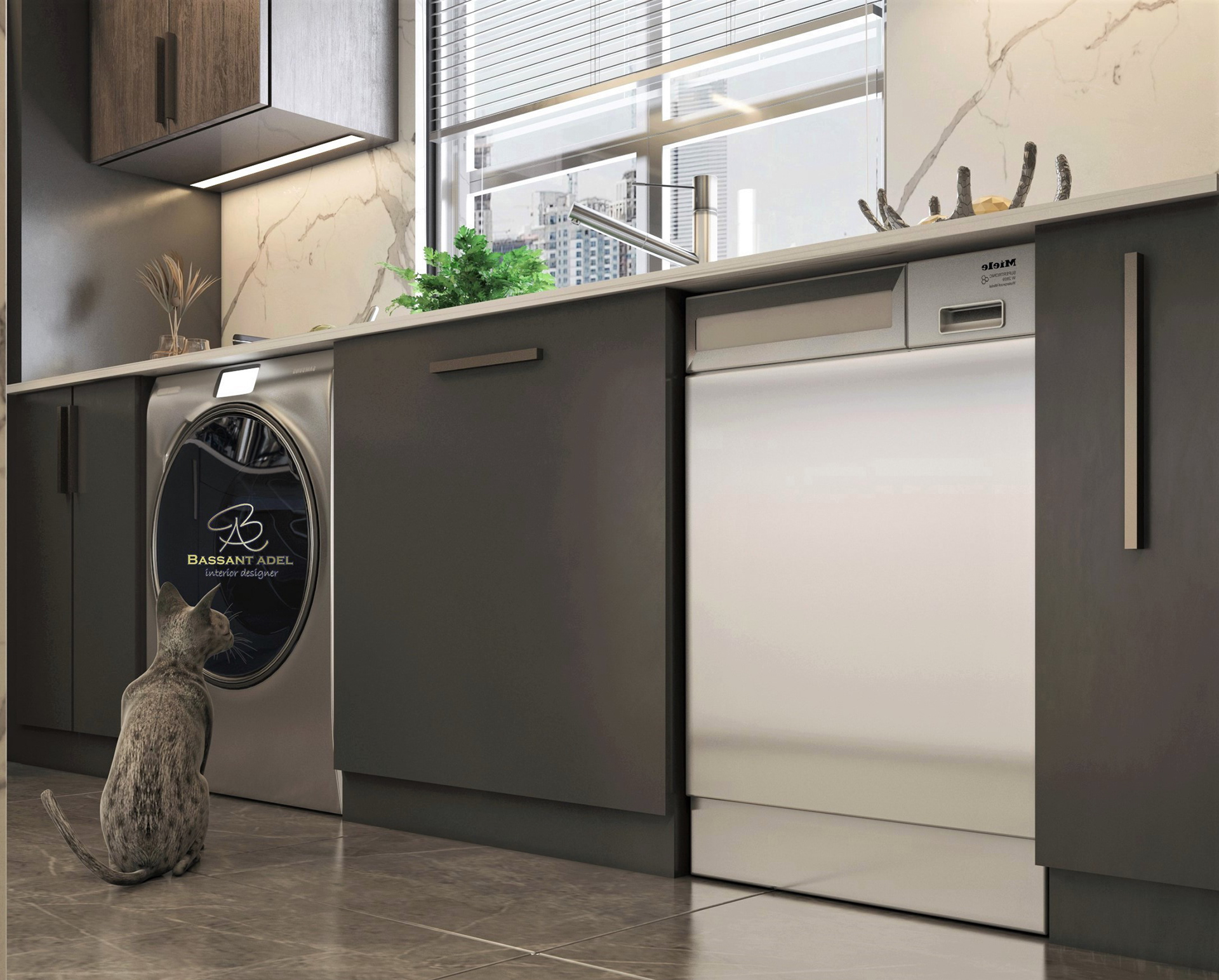 K I T C H E N with island-7