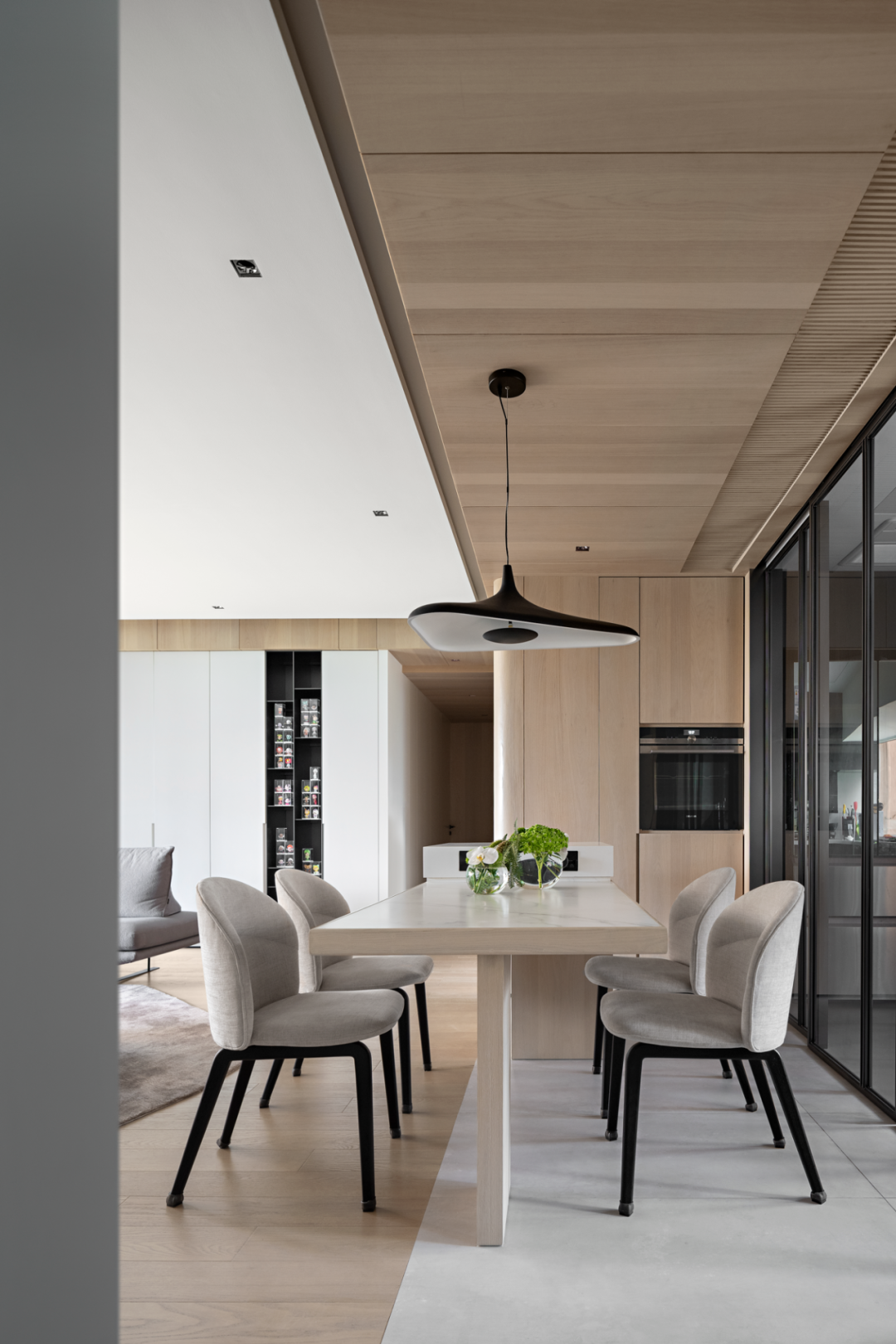 打破空间架构，利用材质实现一体化视觉分割 | Ten Design 之间设计-37