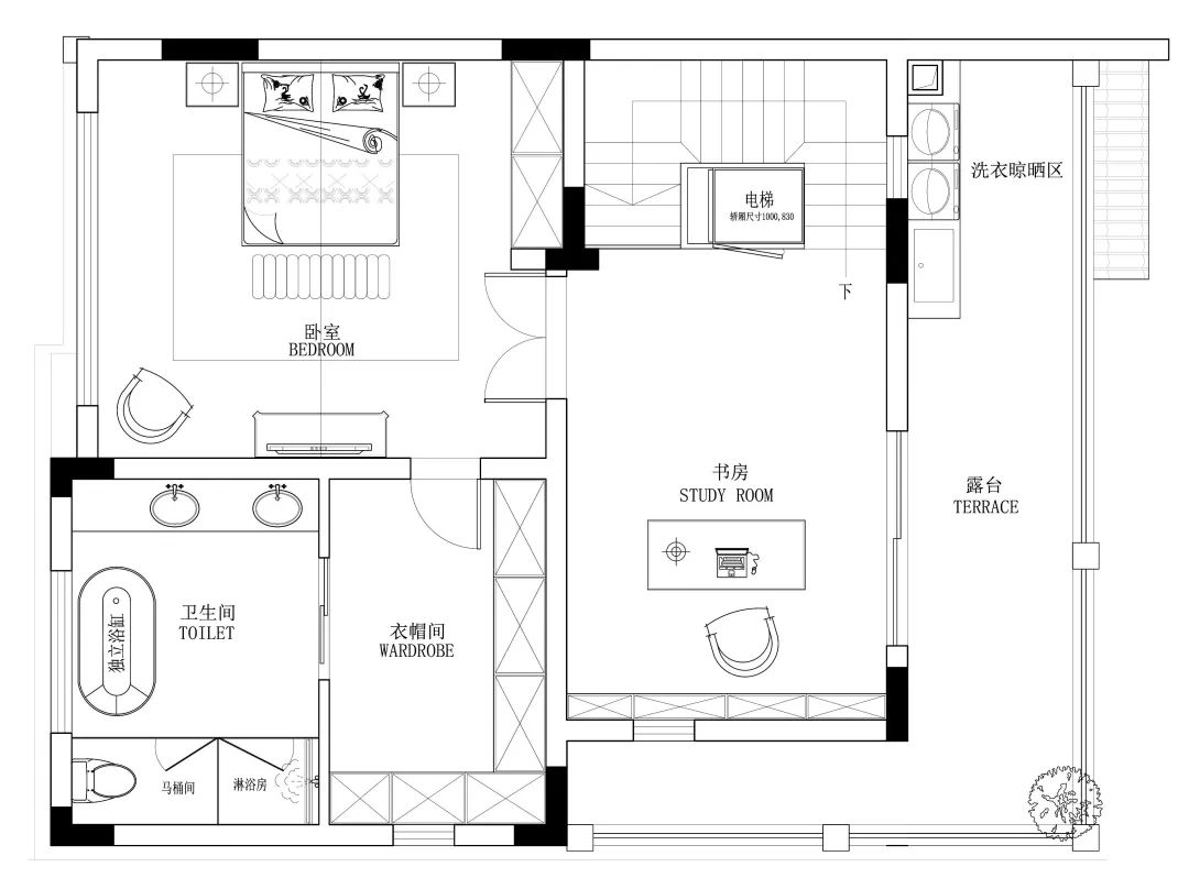 龙湖·天越 587㎡新中式豪宅丨彭华设计团队-18