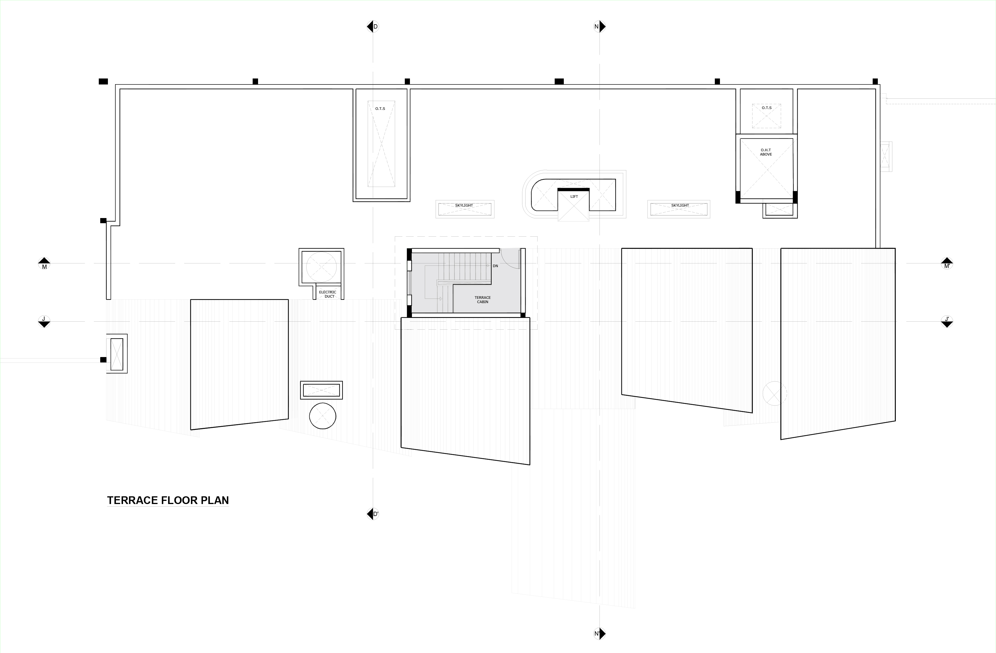 波浪形屋顶的纺织印刷机械制造商总部-33