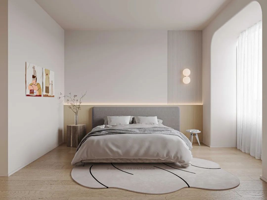 逸品尚居 · 极简奶油风格设计丨亦間设计-33