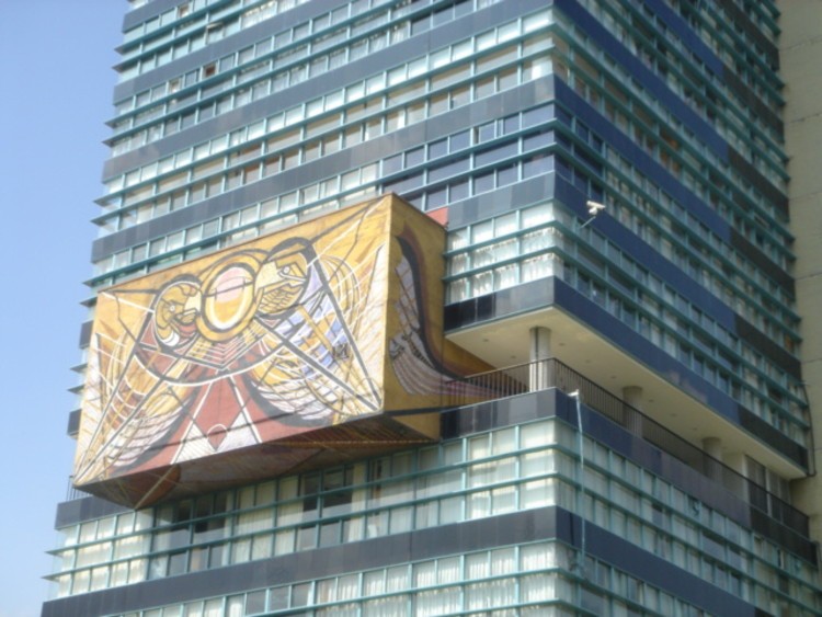 墨西哥城大学城(Ciudad Universitaria)丨墨西哥墨西哥城丨Enrique del Moral,Mario Pani-37