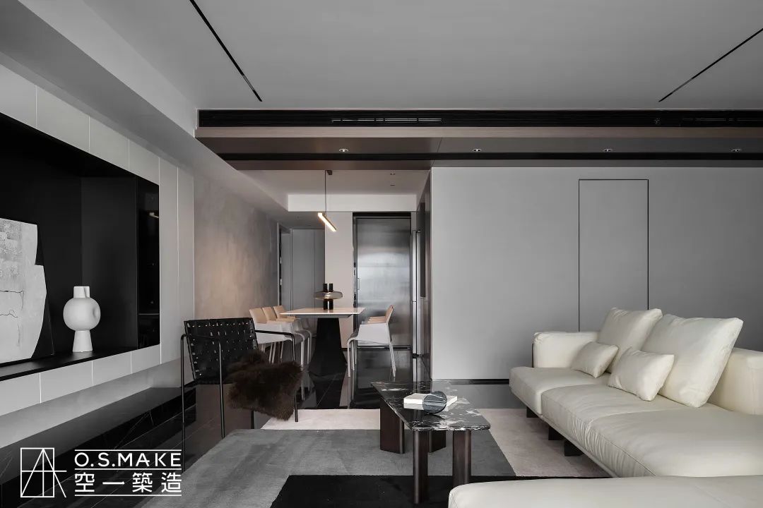 重庆金辉长江铭著现代极简家居设计丨中国重庆丨空一筑造-44