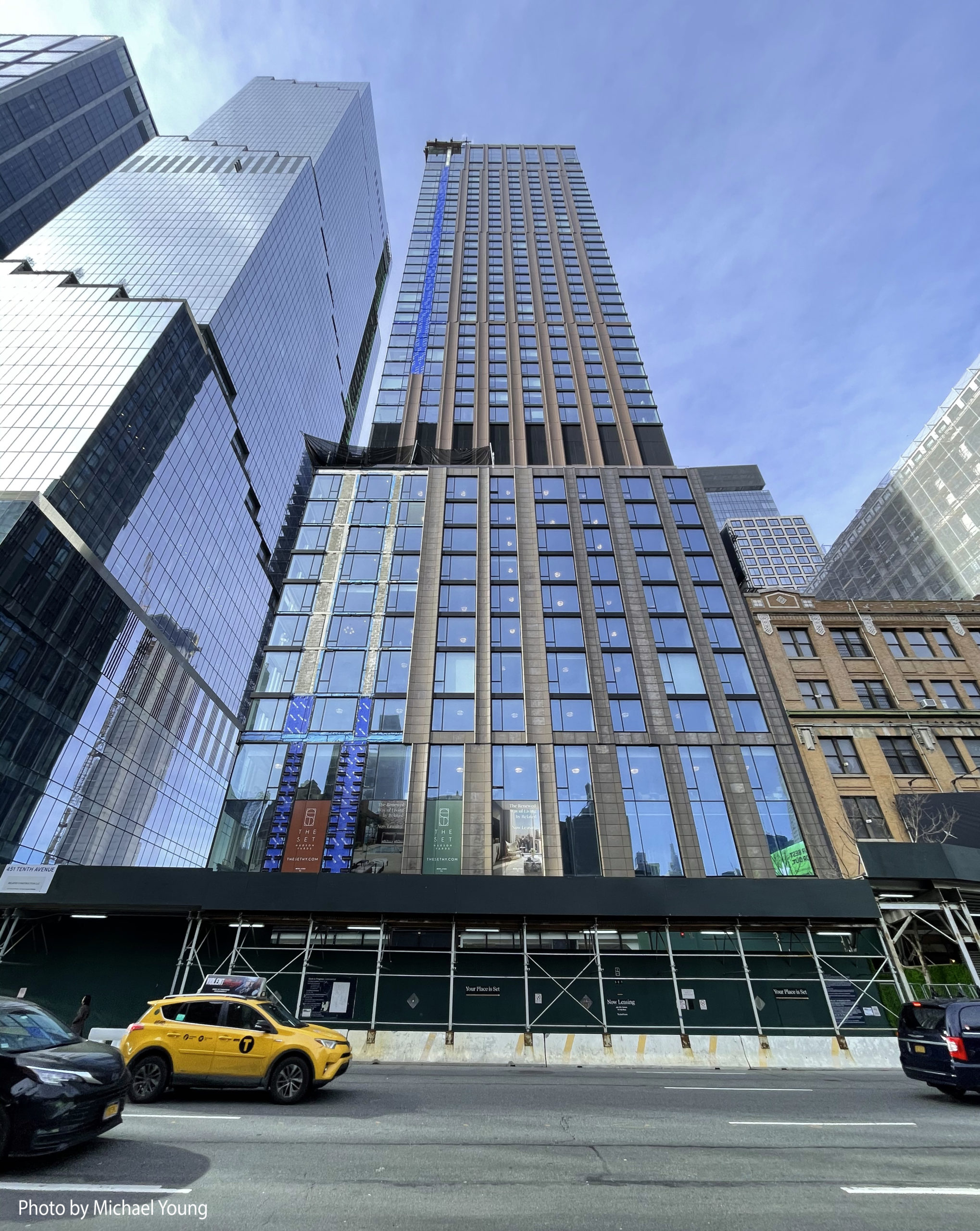 The Set Wraps Up Construction at 451 Tenth Avenue in Hudson Yards, Manhattan - New York YIMBY-2