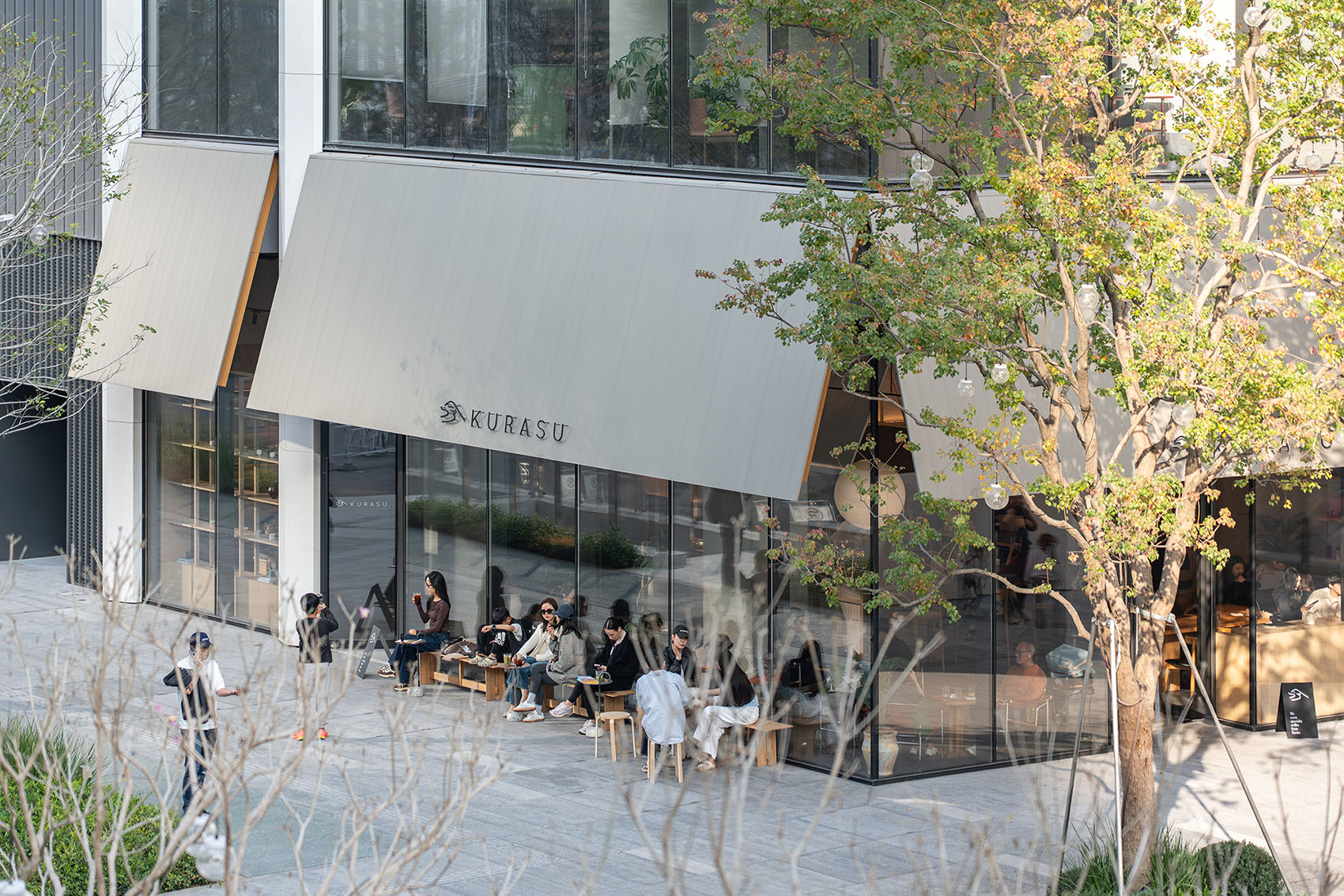 Kurasu深圳湾万象城店,Kurasu北京三里屯太古里慢闪店丨中国北京丨了建筑-3