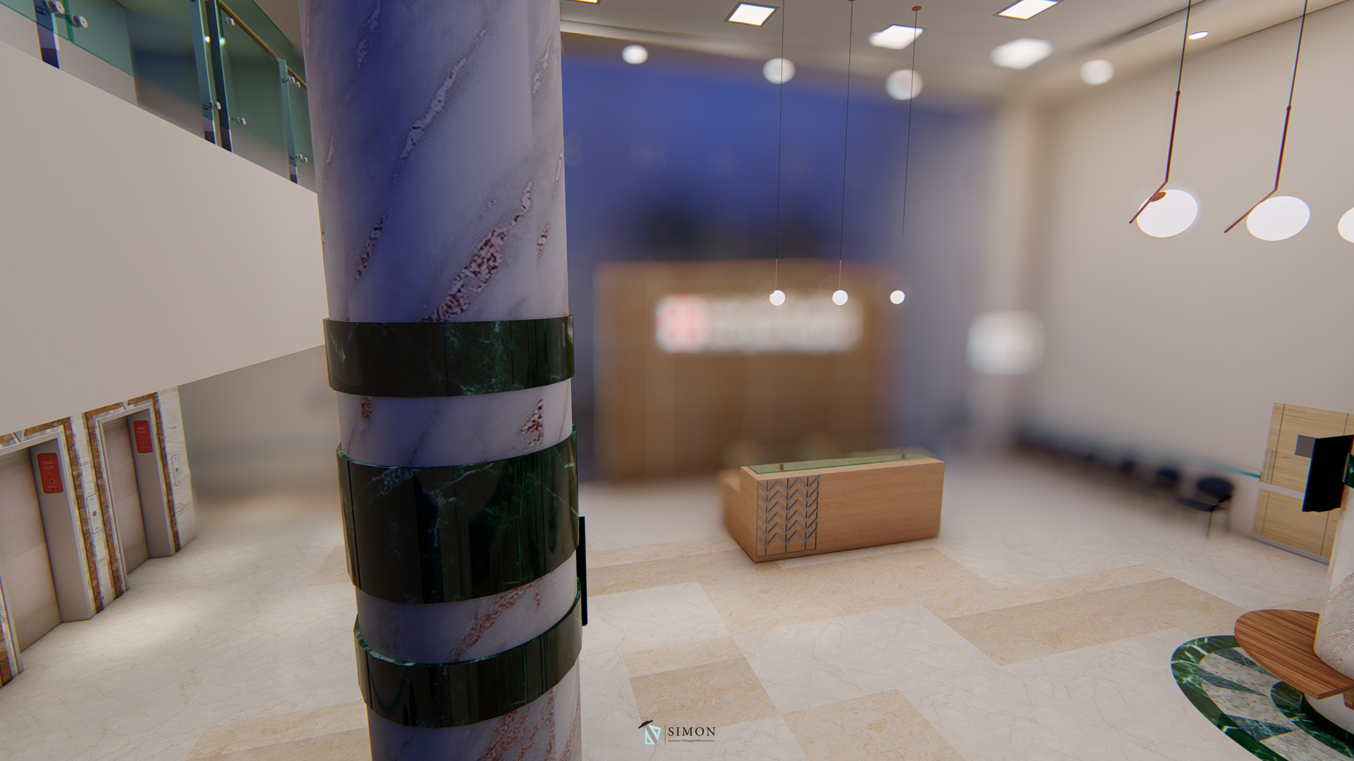 New Qena Hospital Reception Design (Graduation Project)-8