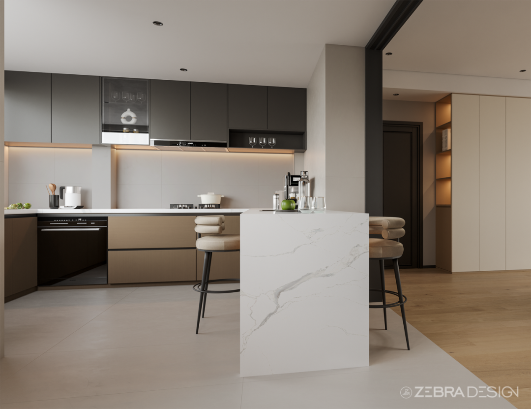 往·来 · 极简温馨的居住空间设计丨中国桂林丨斑马设计事务所-17