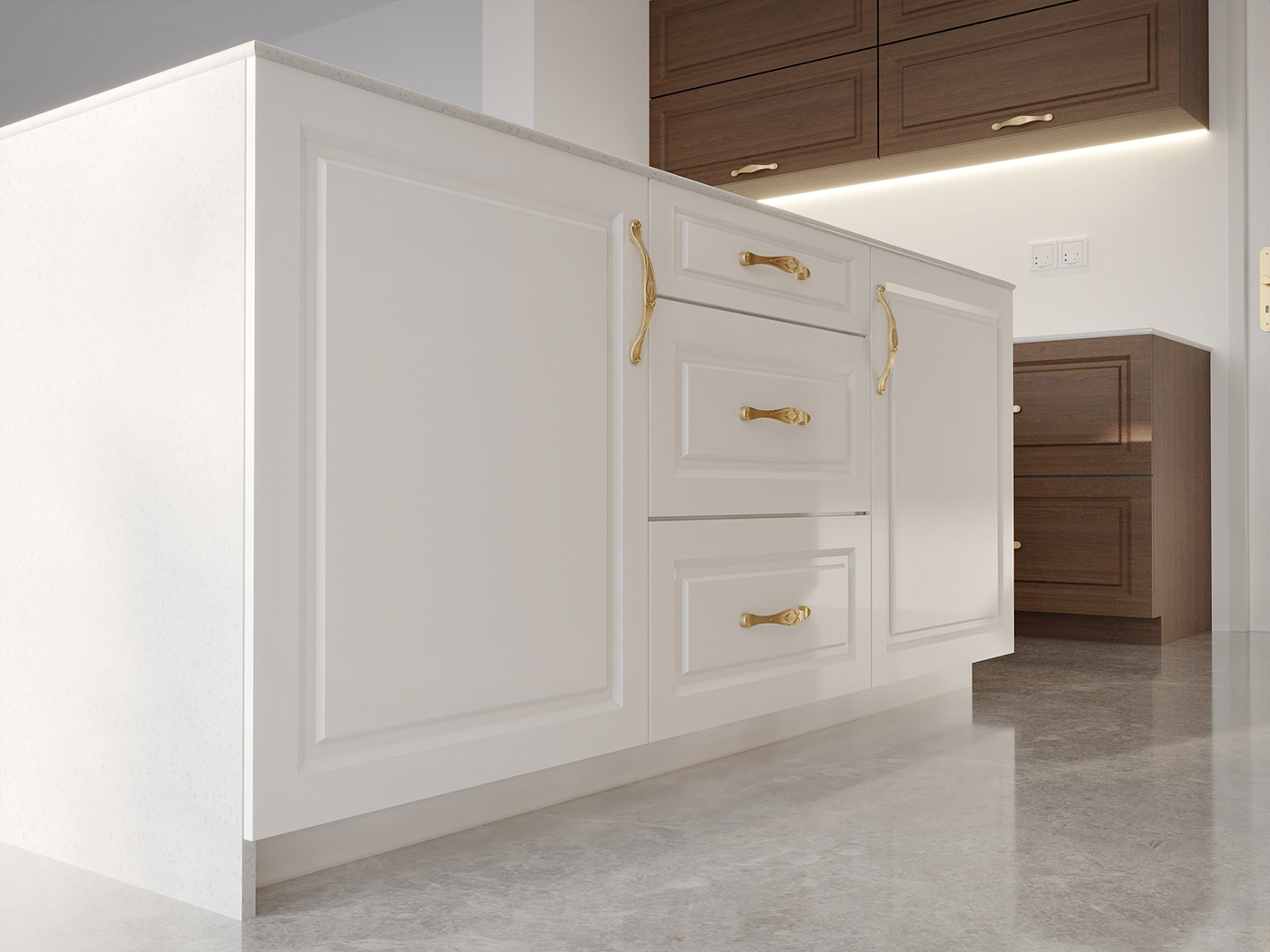 Anastasiya Gushchina 打造现代简约厨房秀场-6