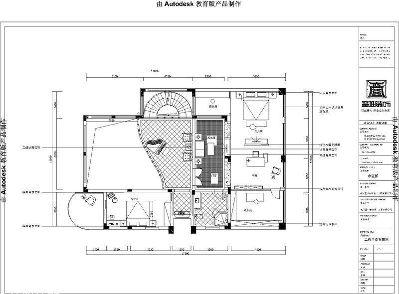 武汉銮坤空间设计丨水蓝郡别墅—欧式风格演绎宫廷奢华生活！-9