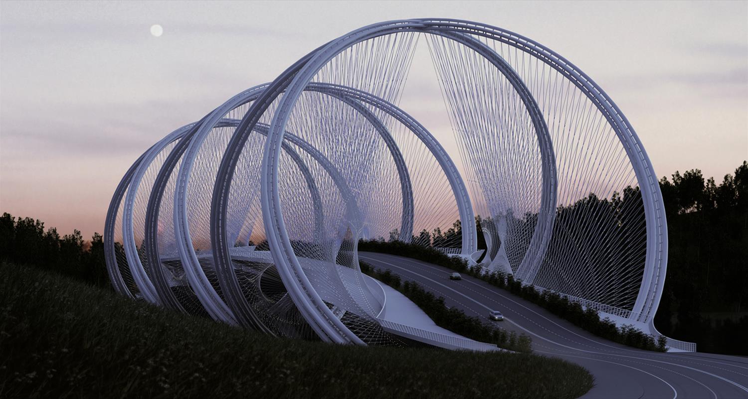 北京冬奥会圣山桥 | 高科技与环保的完美结合-1