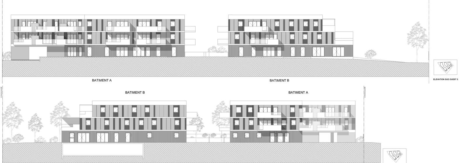 Enigma Apartments 绿色住宅丨法国丨NBJ Architectes-39