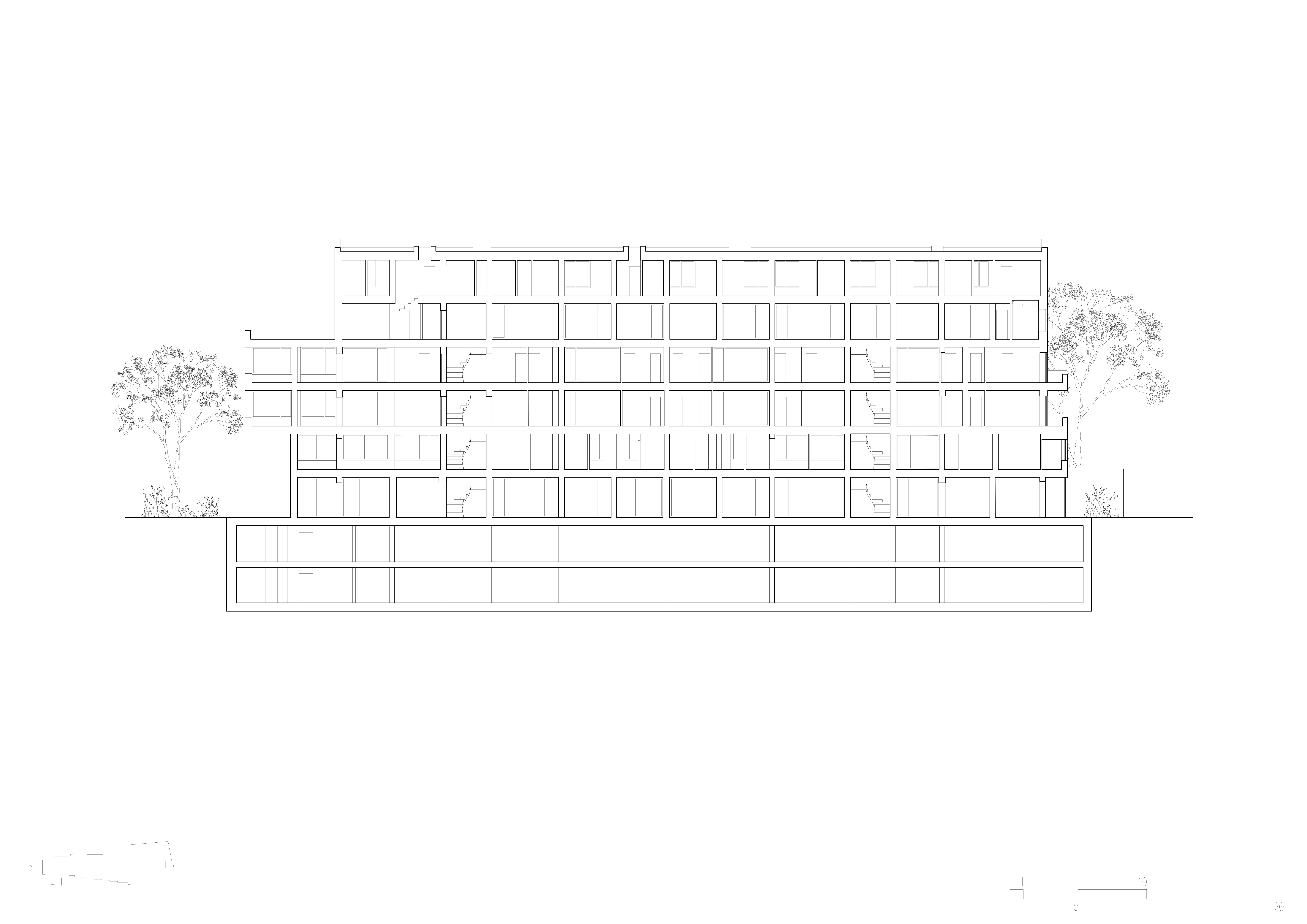 纪念性住房丨罗马尼亚布加勒斯特丨Bogdan Brădățeanu等7人-15