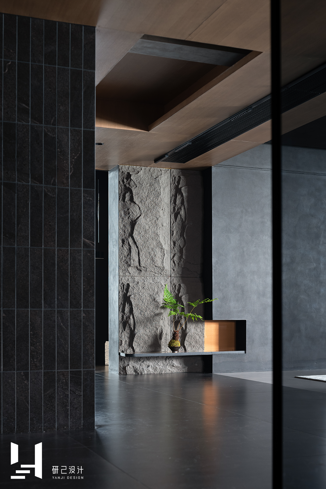 暗黑风江景宅丨中国芜湖丨研己设计-10