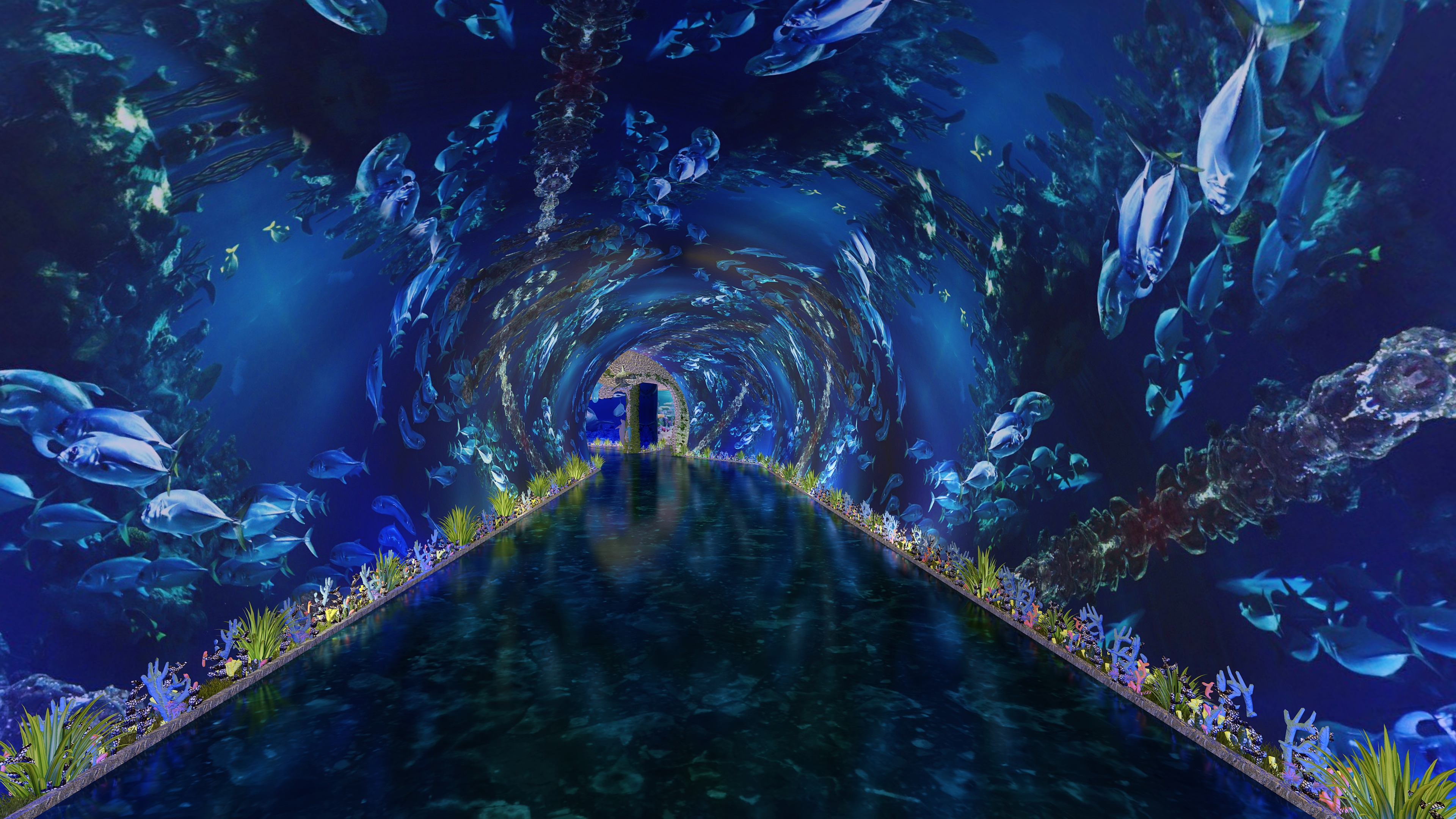 Aquarium and indoor entertainment design in China-11