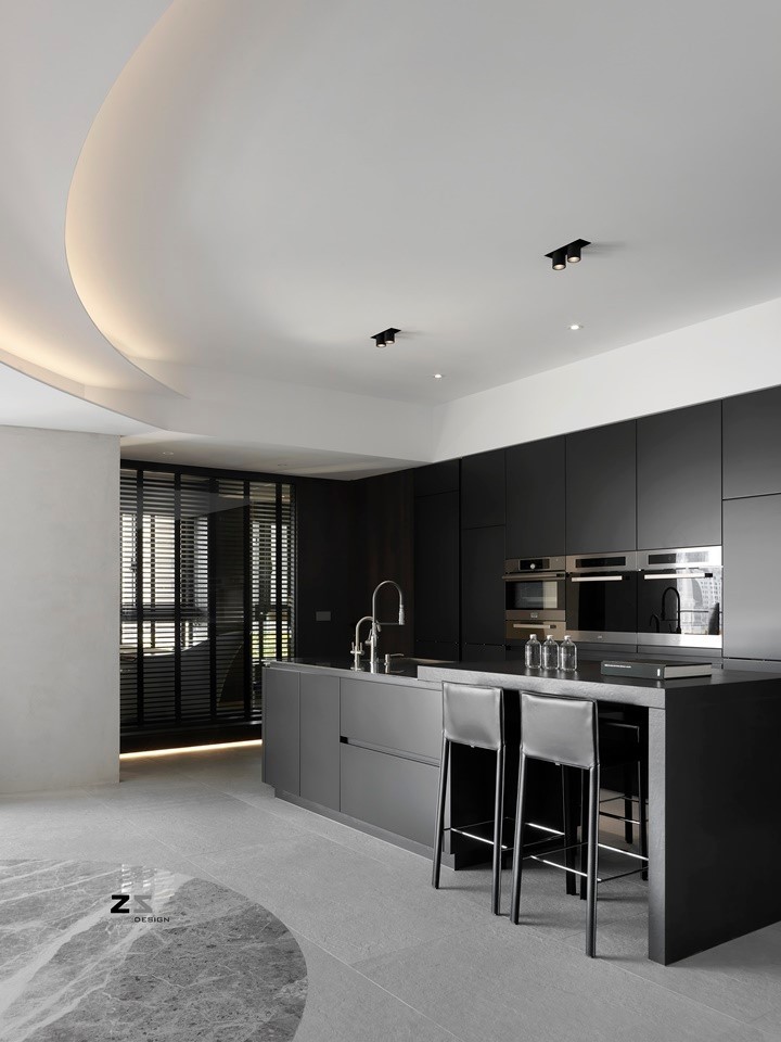Z轴空间设计 | 质感黑白灰-7