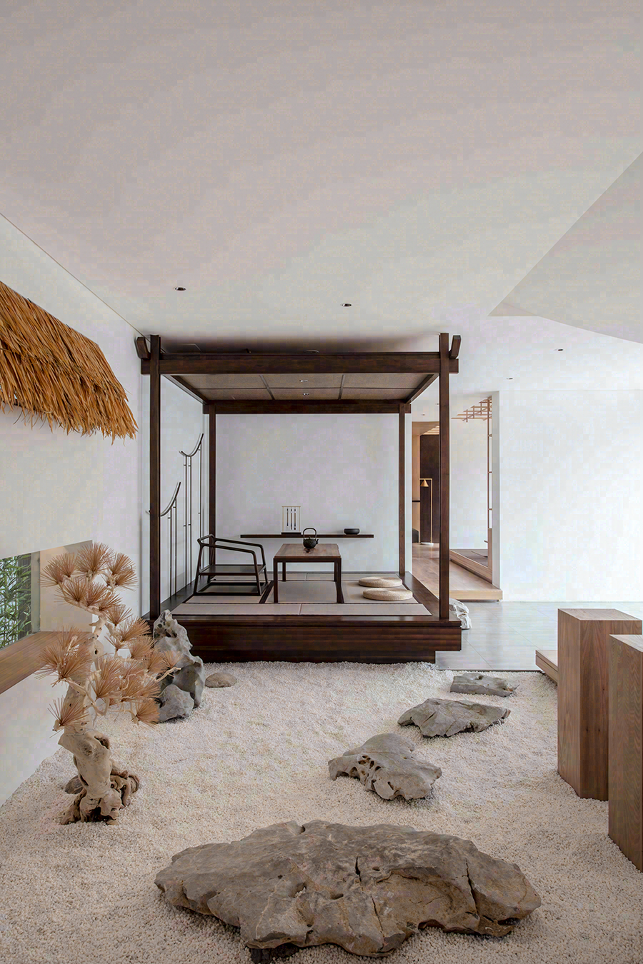 艺枫木作茶室丨中国-28