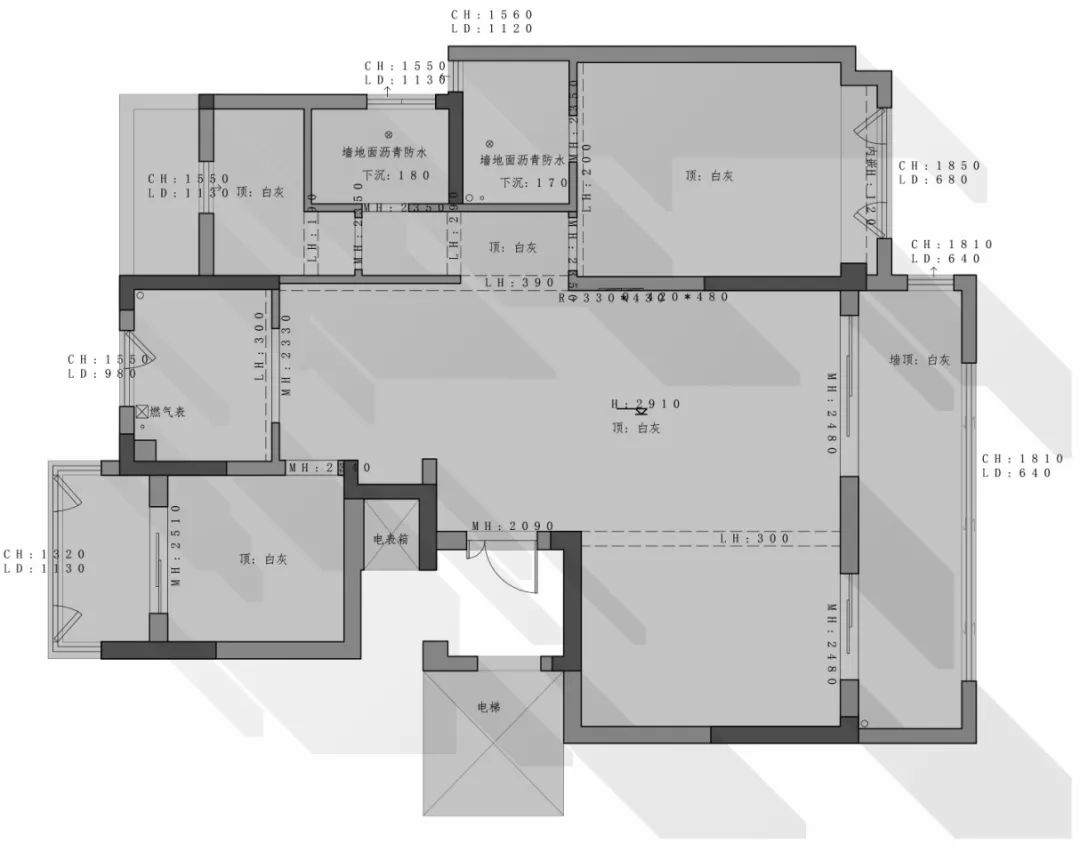 合肥141㎡现代中古风家居设计丨中国合肥丨飞墨设计组-10
