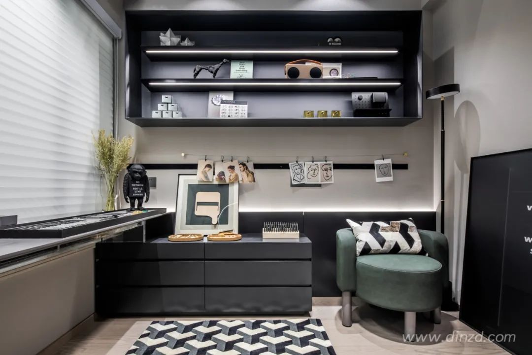 广州 185㎡叠墅样板间，演绎轻快都市生活-77