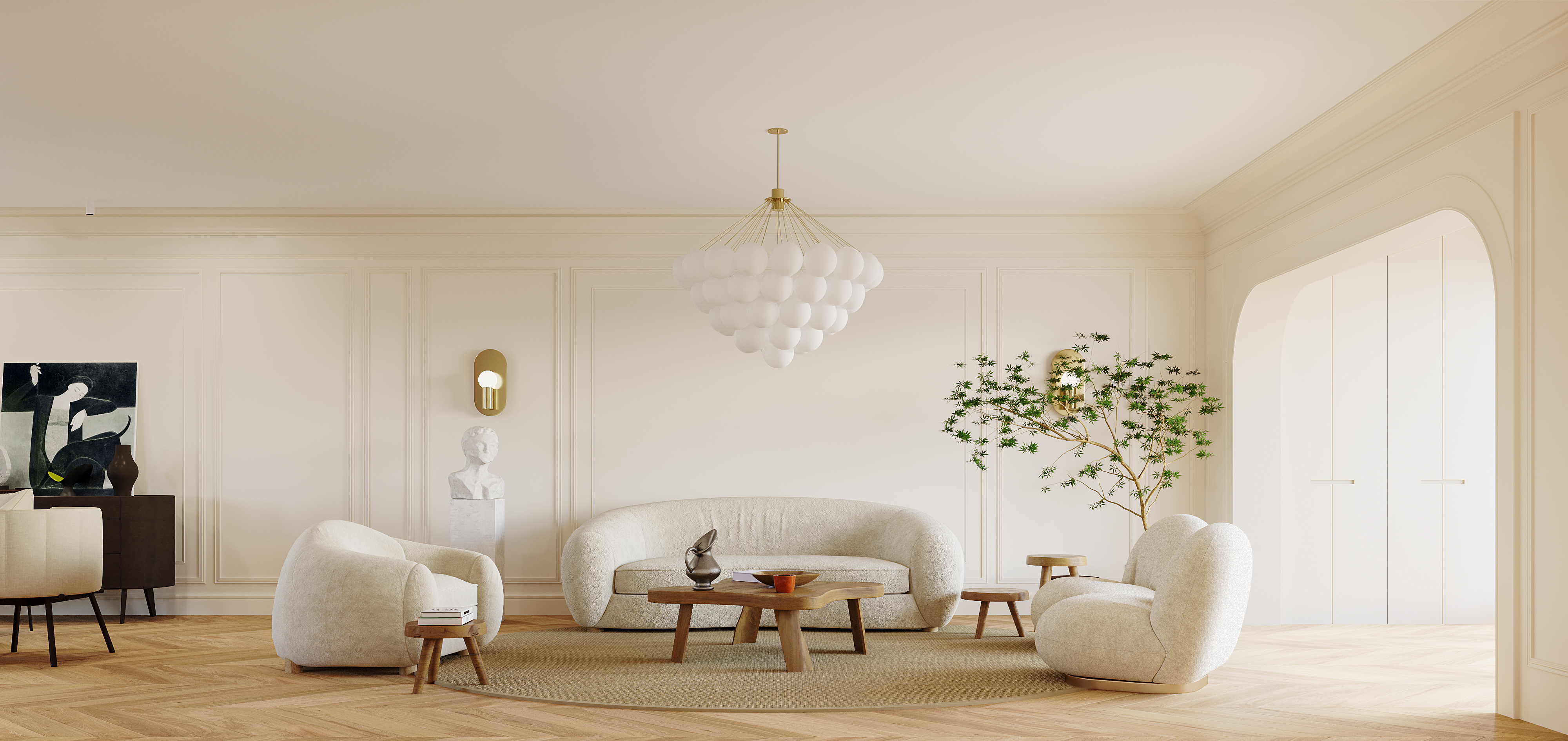 法式简约风住宅-6