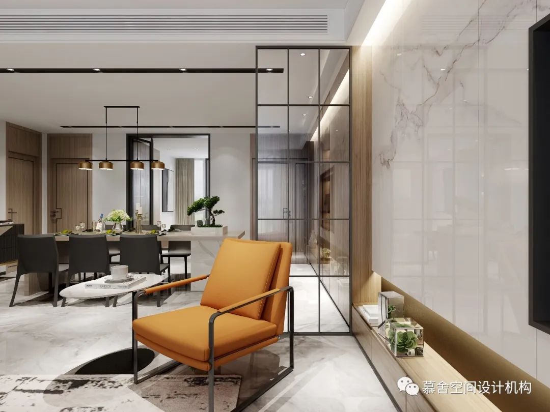 塘厦高夫尔球场周边现代简约家居设计-16